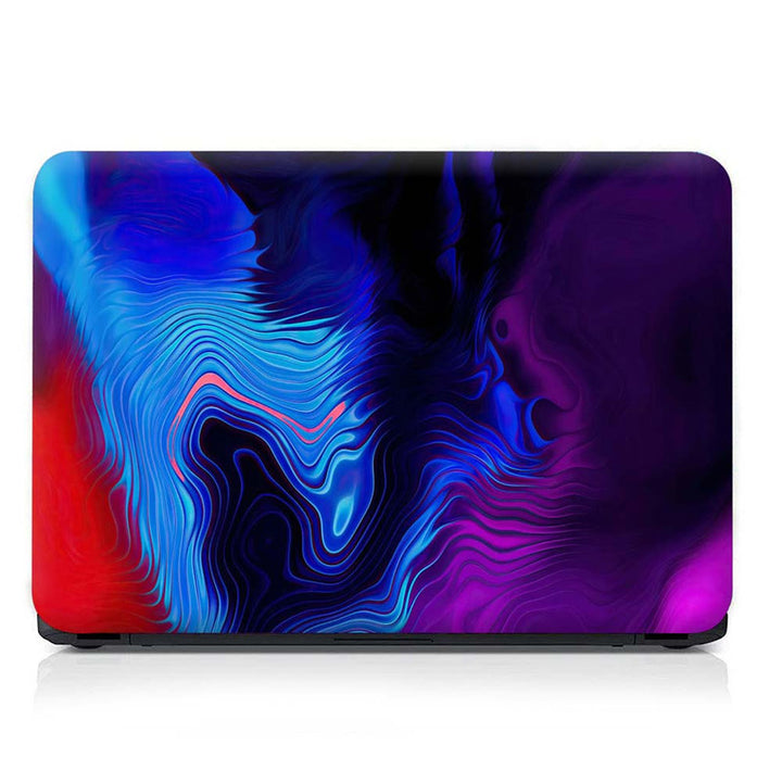 Full Panel Laptop Skin - Swirls Abstract Art