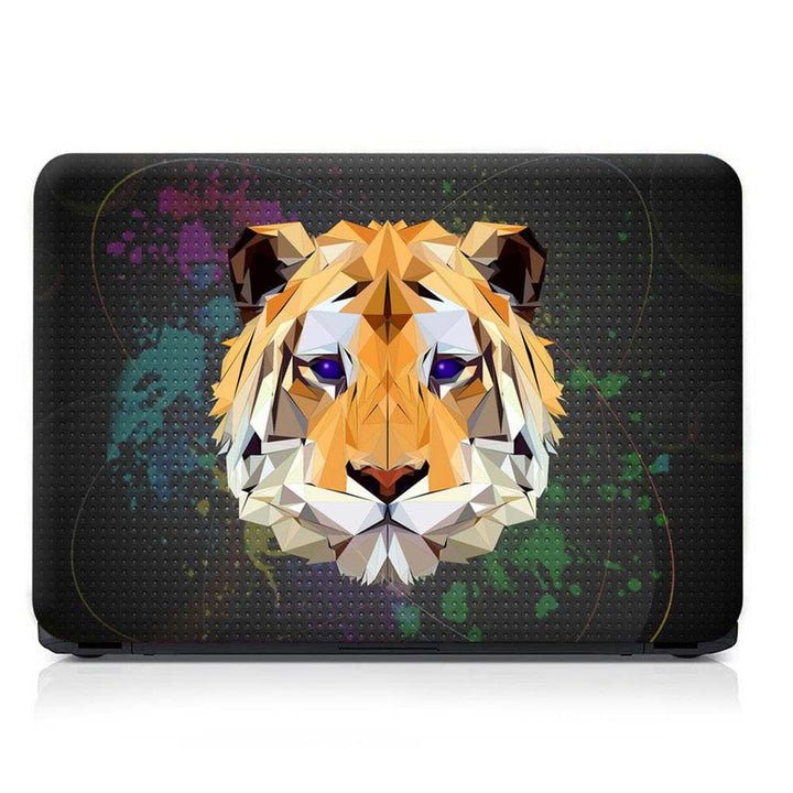 Full Panel Laptop Skin - Tiger Abstract