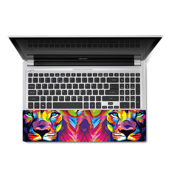 Full Panel Laptop Skin - Tiger Art