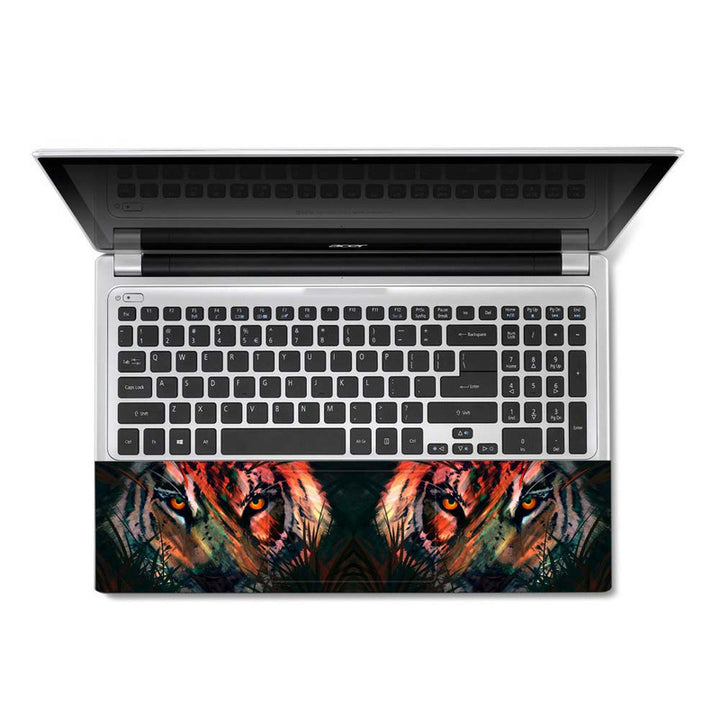 Full Panel Laptop Skin - Tiger Digital Art