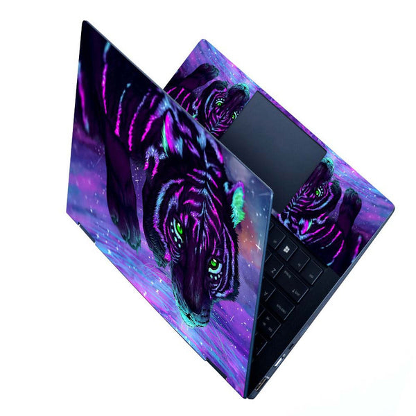 Full Panel Laptop Skin - Tiger Fantasy Digital Art