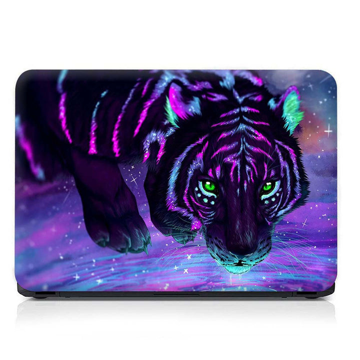 Full Panel Laptop Skin - Tiger Fantasy Digital Art