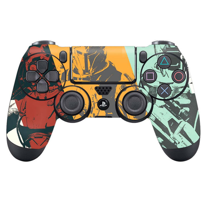 Skin Wrap Vinyl Sticker for DualShock 4 Wireless Controller- Titan Soldier