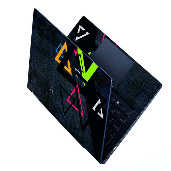 Full Panel Laptop Skin - Triangle