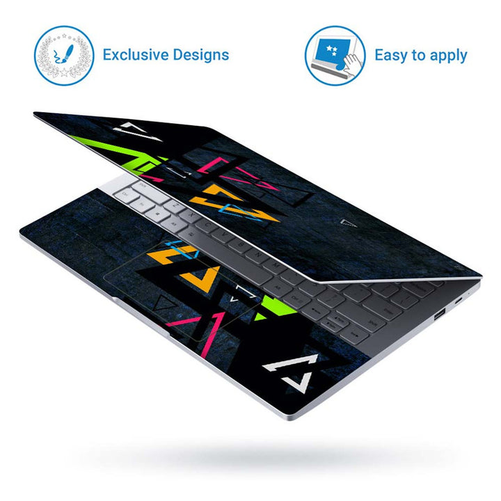 Full Panel Laptop Skin - Triangle