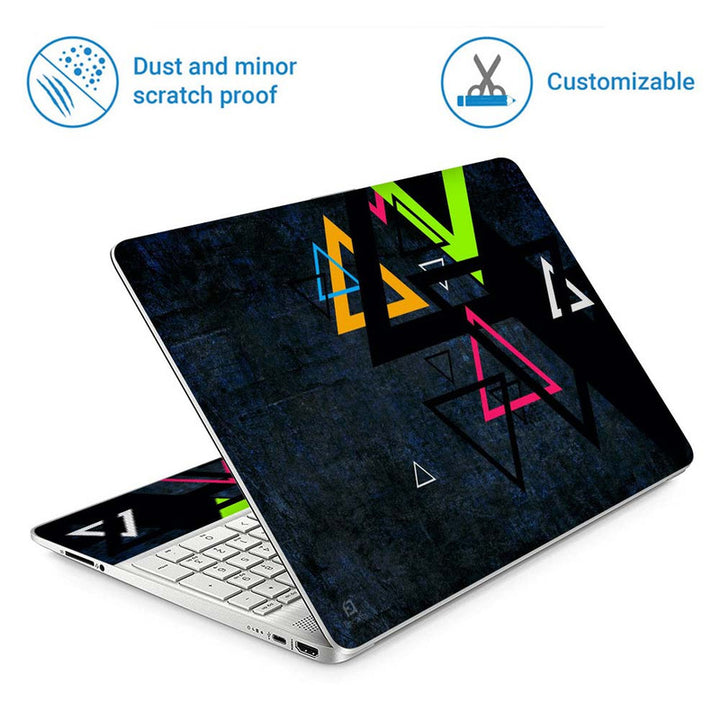 Full Panel Laptop Skin - Triangle