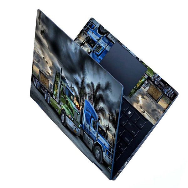 Full Panel Laptop Skin - Truckers