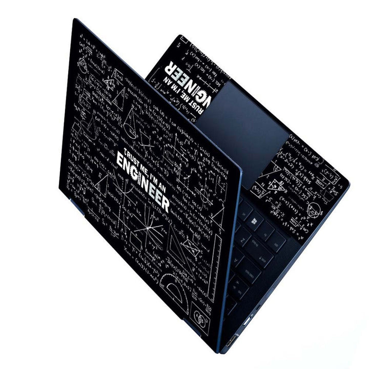 Full Panel Laptop Skin - Trust Me I Am Engineer Formula