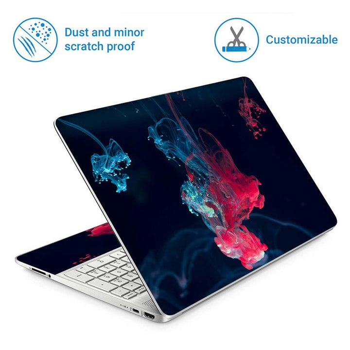 Full Panel Laptop Skin - Water Smoke