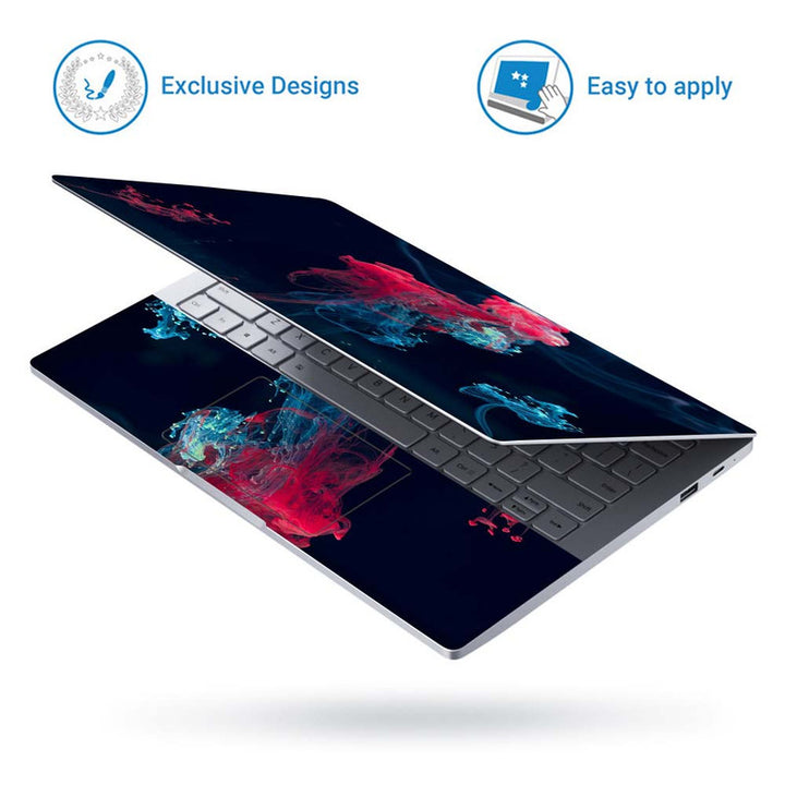 Full Panel Laptop Skin - Water Smoke