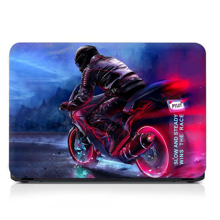 Full Panel Laptop Skin - Wins the Race