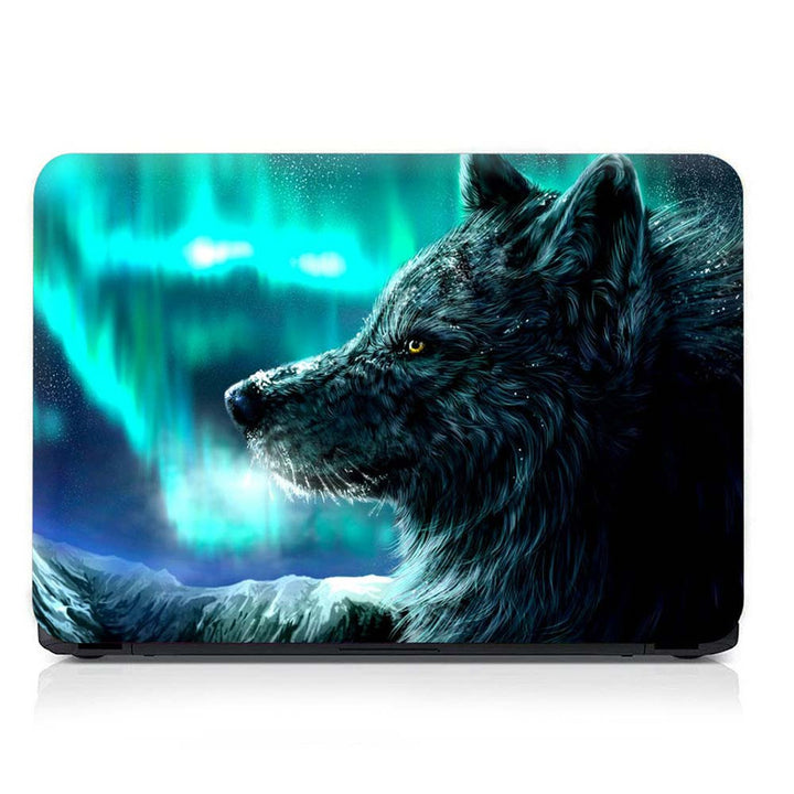 Full Panel Laptop Skin - Wolf Art