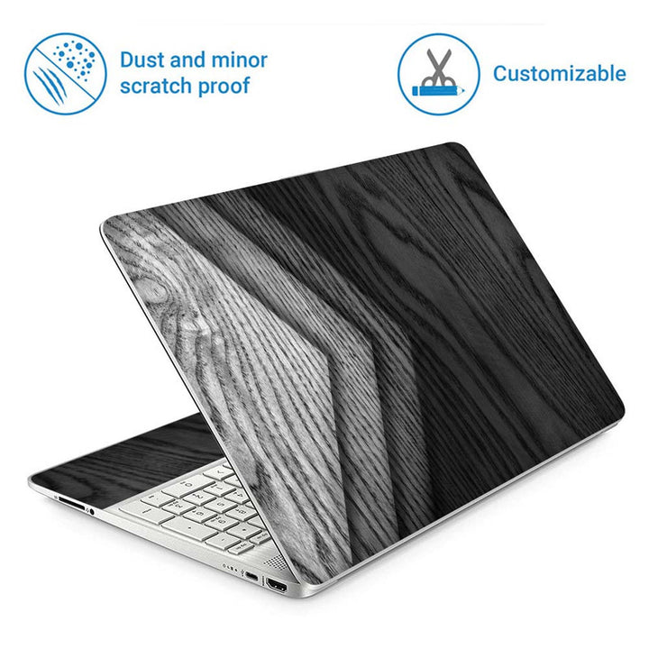 Full Panel Laptop Skin - Wooden Texture