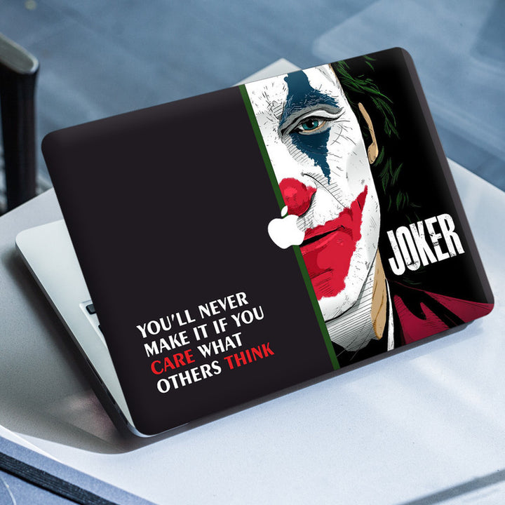 Laptop Skin for Apple MacBook - You Never Make It Joker - SkinsLegend