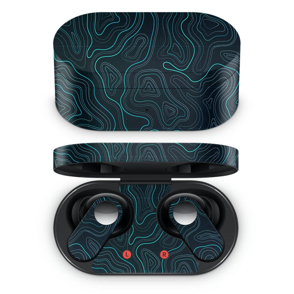 Oneplus Nord Buds Earbud Skin - Topography Pattern TP05