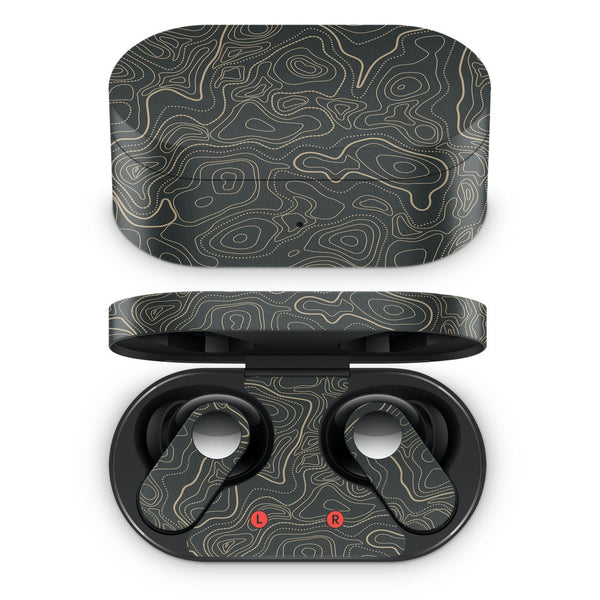 Oneplus Nord Buds Earbud Skin - Topography Pattern TP03