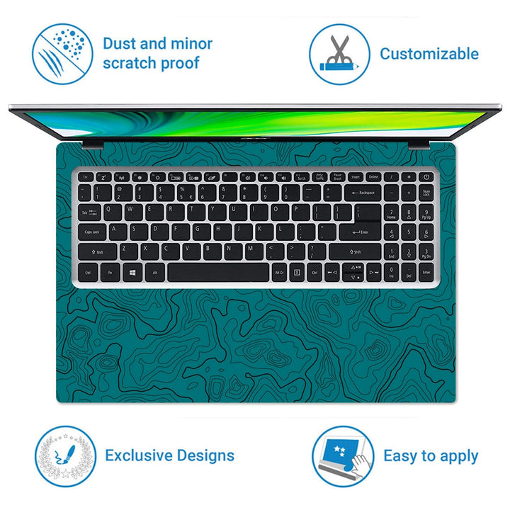 Laptop Skin - Topography Pattern TP09