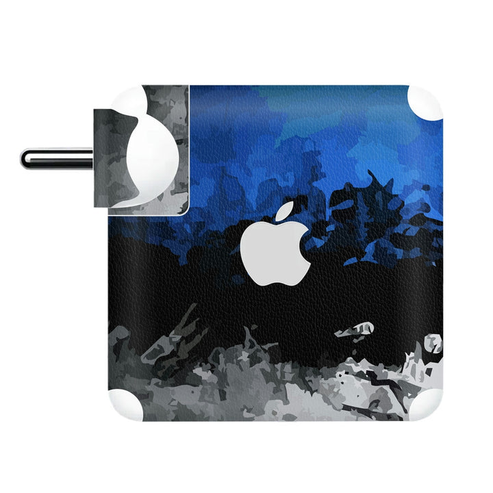 Charger Skin - Blue Black Grey Art