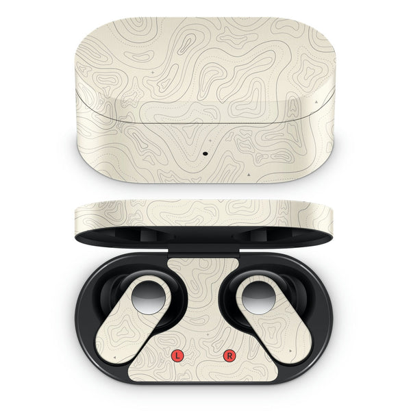 Oneplus Nord Buds Earbud Skin - Topography Pattern TP14