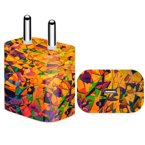 Charger Skin - Colourfull Abstract