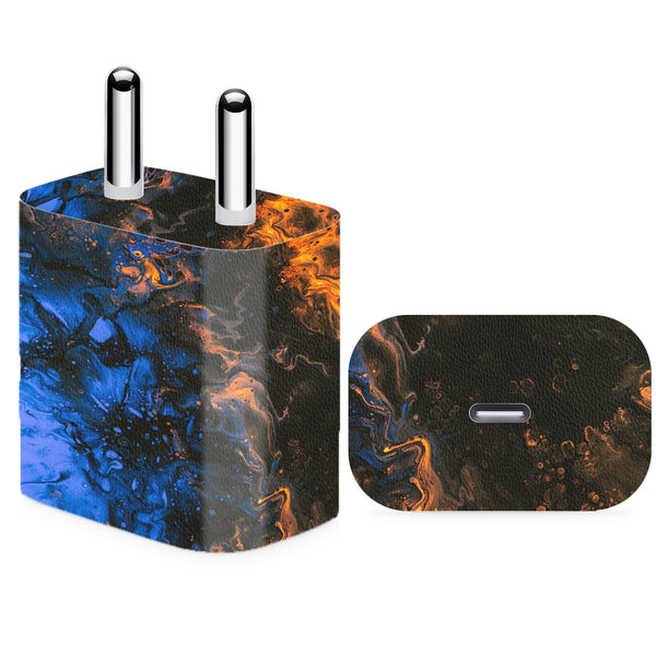 Charger Skin - Smoke Marble Series