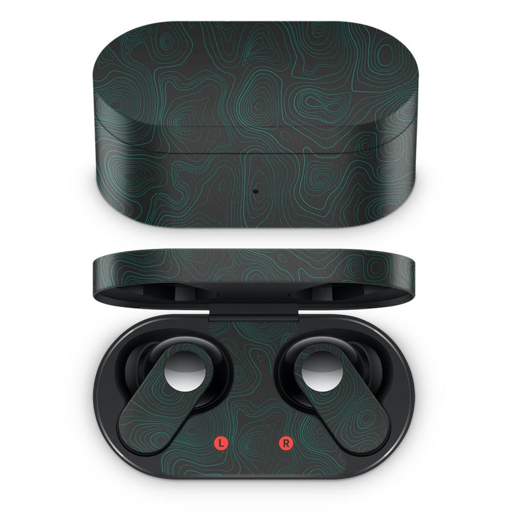 Oneplus Nord Buds Earbud Skin - Topography Pattern TP10