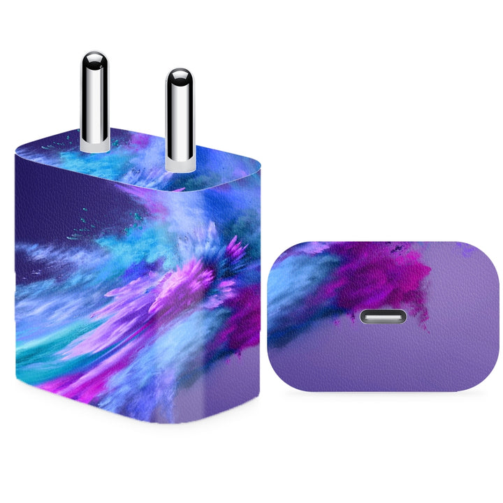 Charger Skin - Color Powder Spray Abstract