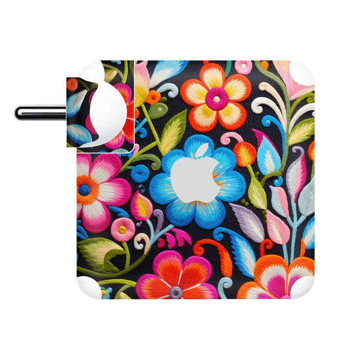 Charger Skin - Thread Floral