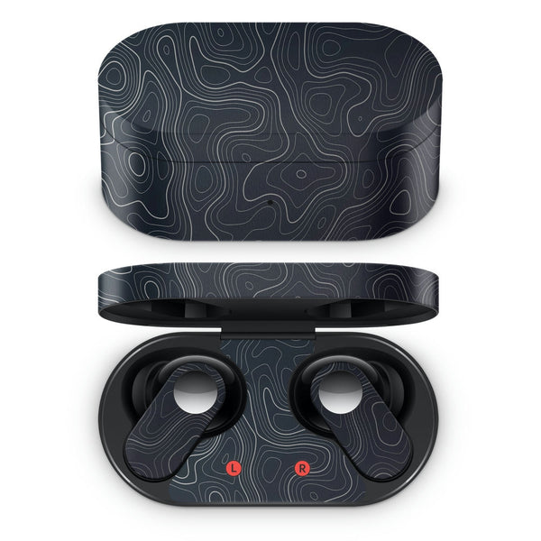 Oneplus Nord Buds Earbud Skin - Topography Pattern TP04