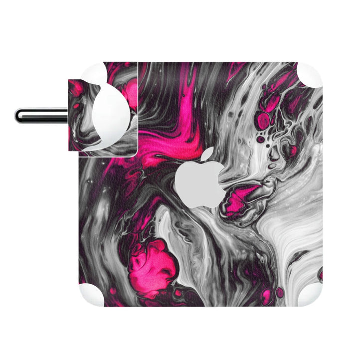 Charger Skin - Pink White Lava Design