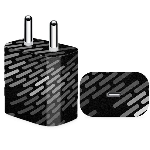 Charger Skin - Rounded Corners on Black