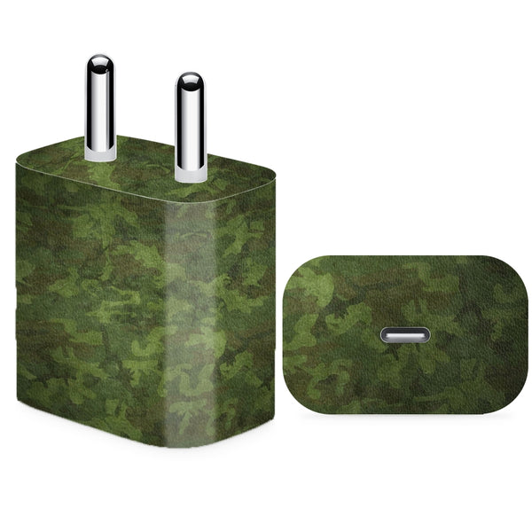 Charger Skin - Green Camouflage Sugar Coated
