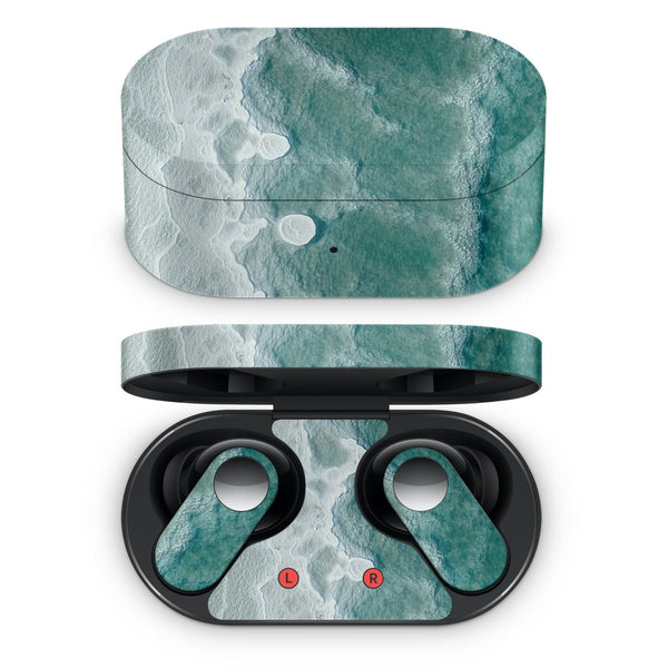 Oneplus Nord Buds Earbud Skin - White Green Sea