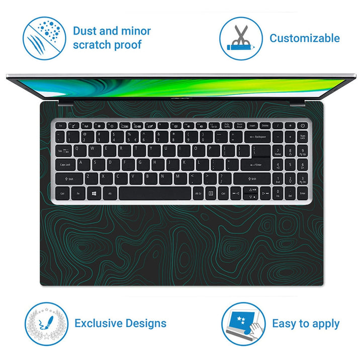 Laptop Skin - Topography Pattern TP10