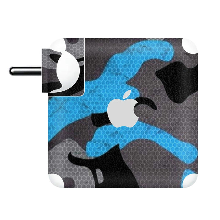 Charger Skin - Black Blue Camouflage