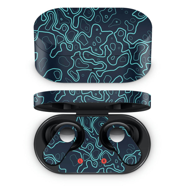 Oneplus Nord Buds Earbud Skin - Topography Pattern TP20