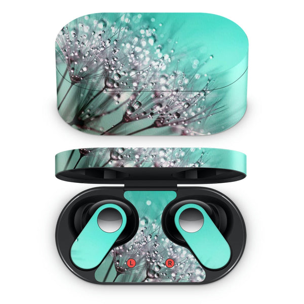 Oneplus Nord Buds Earbud Skin - Water Drops Green